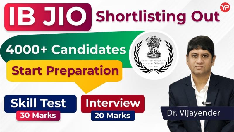 IB JIO Skill Test & Interview Preparation